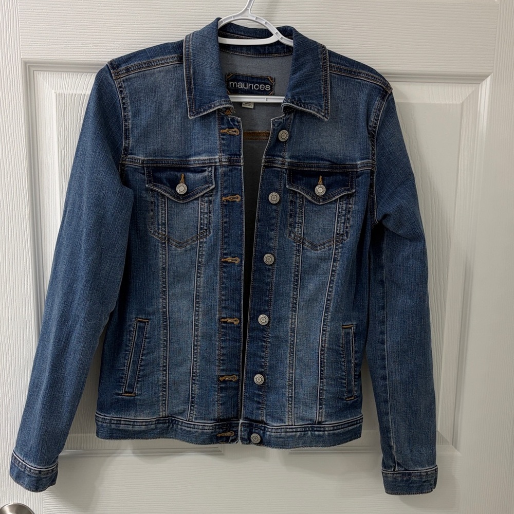 Maurices Dark Blue Jean Jacket